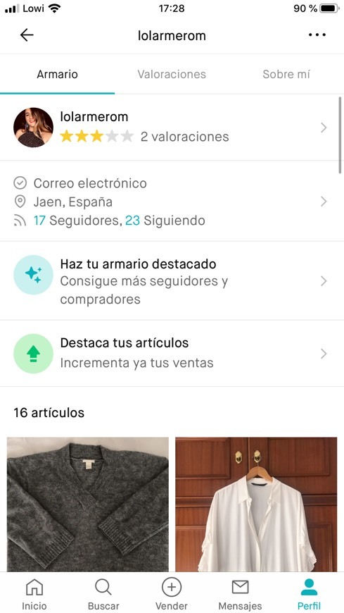 App Vinted