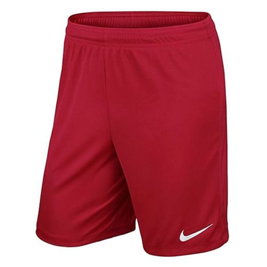 Nike Yth Park II Knit Short Nb, Pantalón Corto, Niños, Rojo