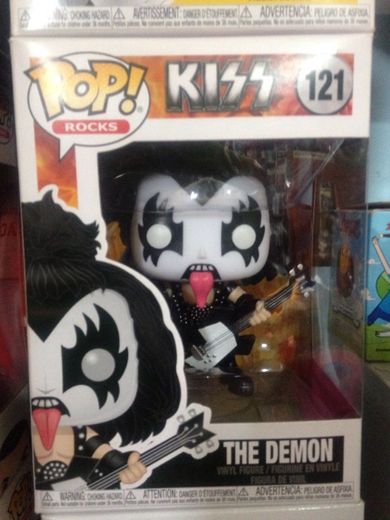 Funko- Pop Vinilo: Kiss: The Demon Figura Coleccionable, Multicolor, Estándar