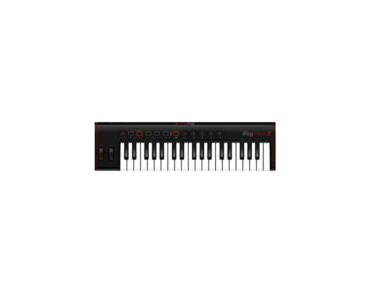 Producto IK Multimedia iRig Keys 2 - Teclado MIDI Universal, Compacto con 37