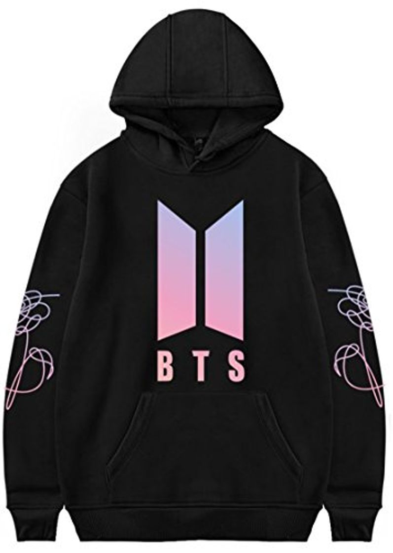 Social EMILYLE Unisex Love Yourself 承 Her Sudadera con Capucha Bangtan Boys BTS