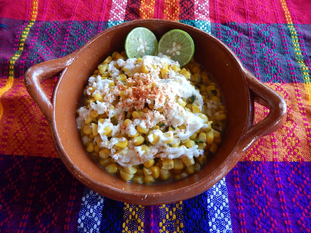 Moda Esquites de Elote. Receta de Jauja Cocina Mexicana 