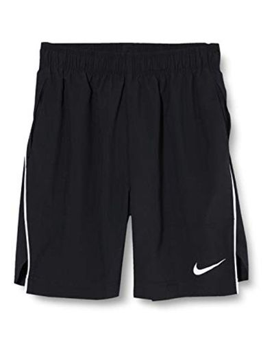 NIKE B Nk 6" Woven Short Pantalones Cortos de Deporte, Niños, Black/White/