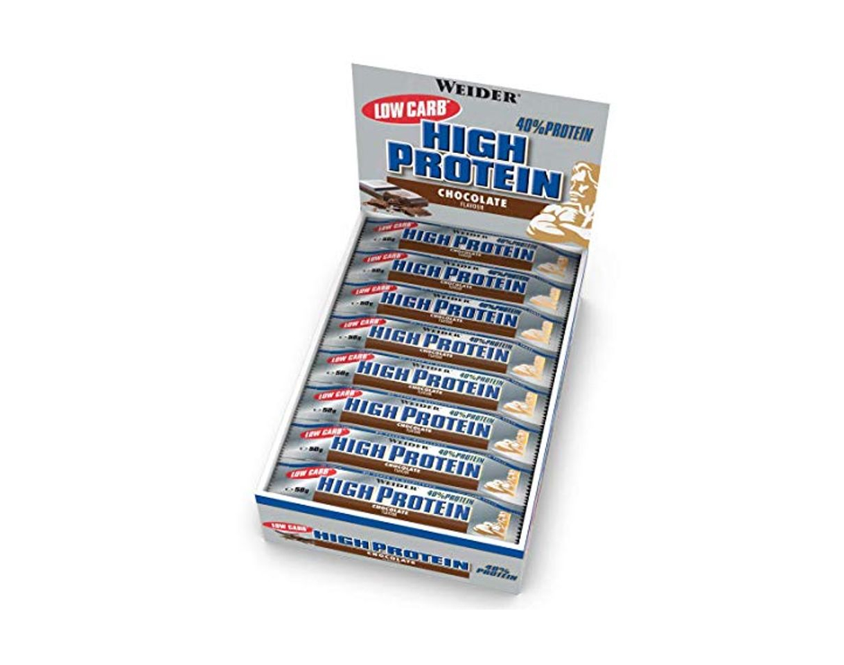 Social Weider 40% Protein Low Carb. Barrita  alto contenido en proteínas sin