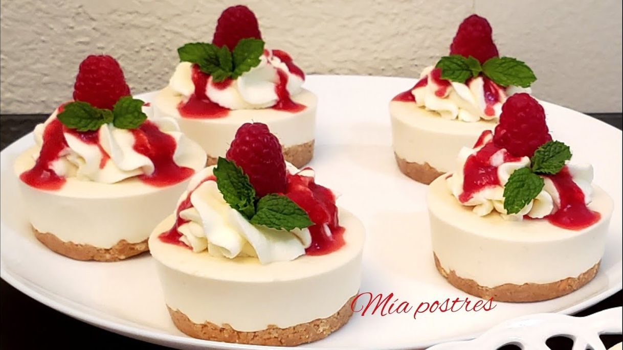 Moda MINI CHEESECAKES SIN HORNO | mesa de postres - YouTube