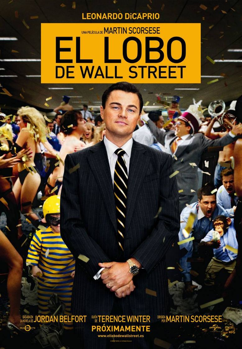 Película El lobo de Wall Street