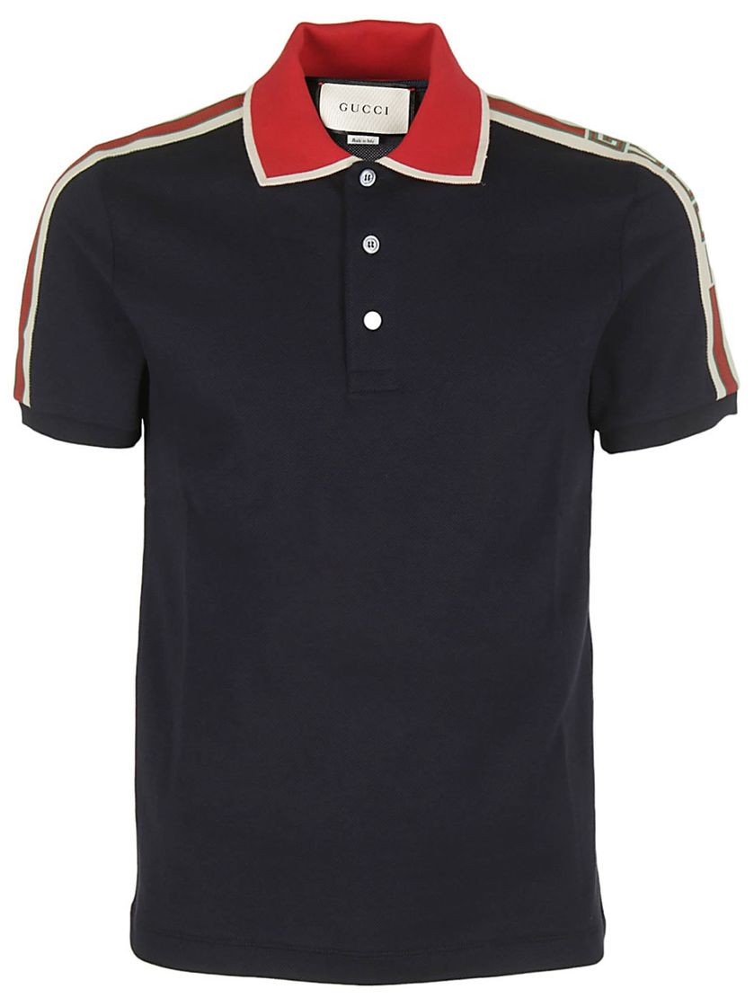 Moda Gucci tipo polo navi negro