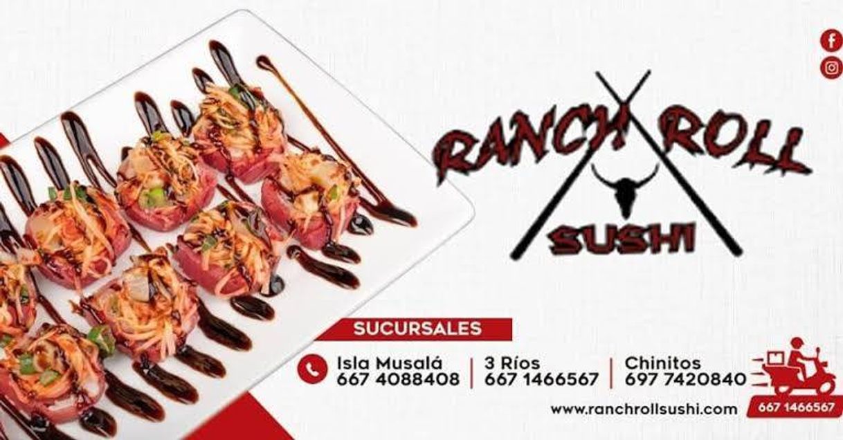 Restaurantes Ranch Roll Sushi Tres Rios