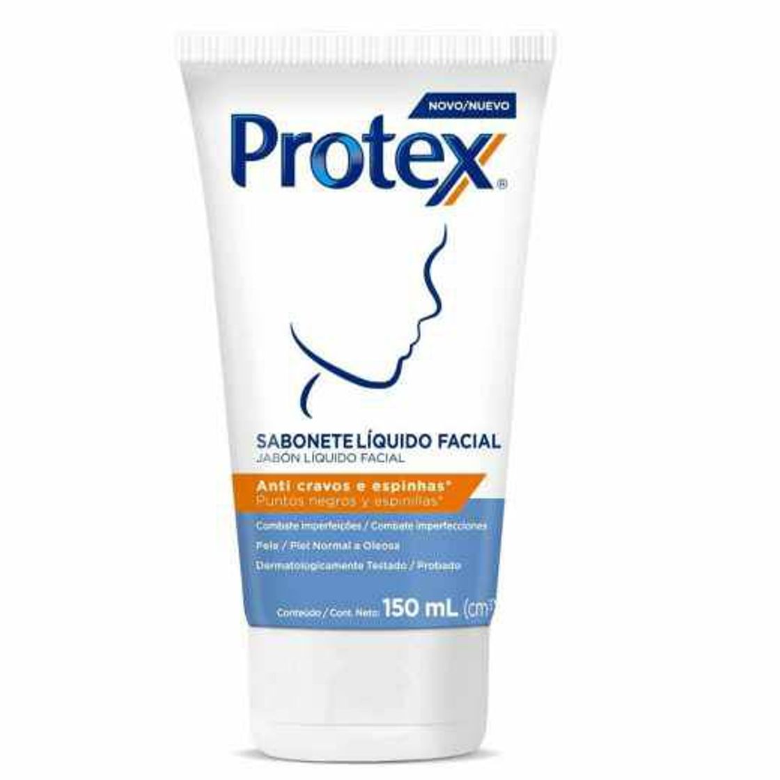 Fashion Sabonete Facial Protex- Anticravos e espinhas 