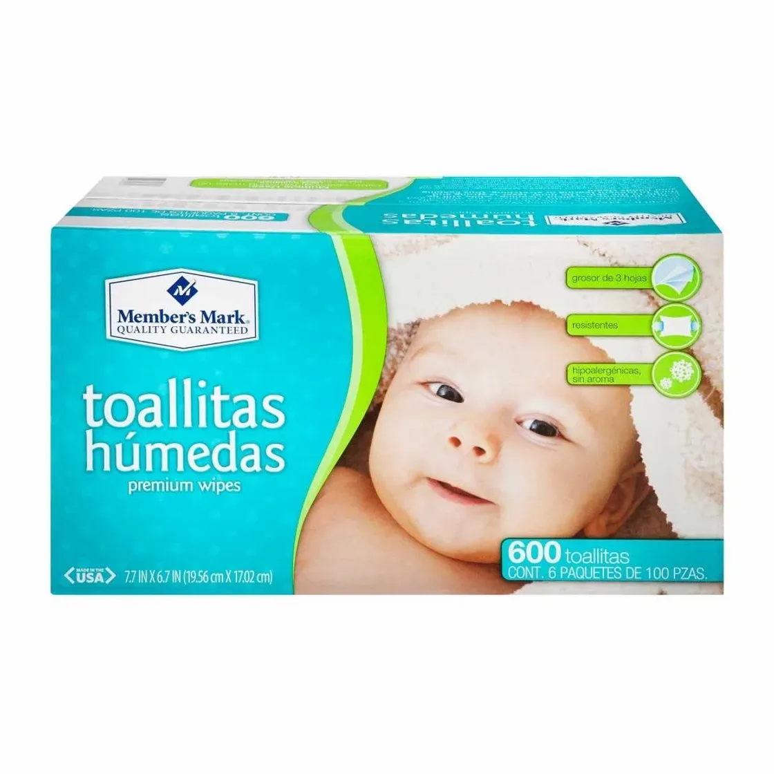 Producto toallitas humedas members mark