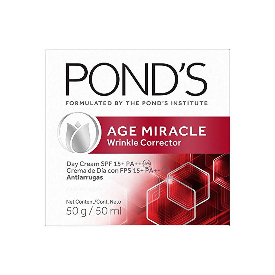 Producto Pond's Age Miracle Crema Correctora Antiarrugas D­A Spf15 50 ml