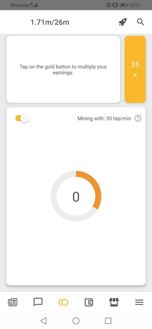 App Que tal Chic@s otra Gran Opción De free Mining 👉📱 