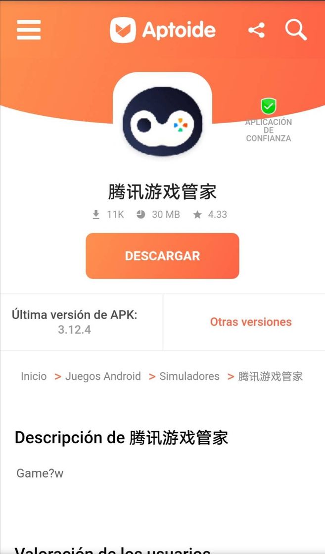 App App para mapeo de control Android