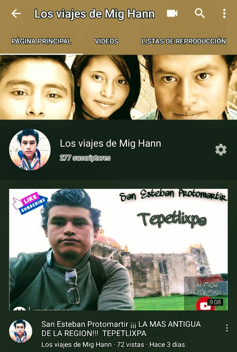 Moda Mi canal de Youtube