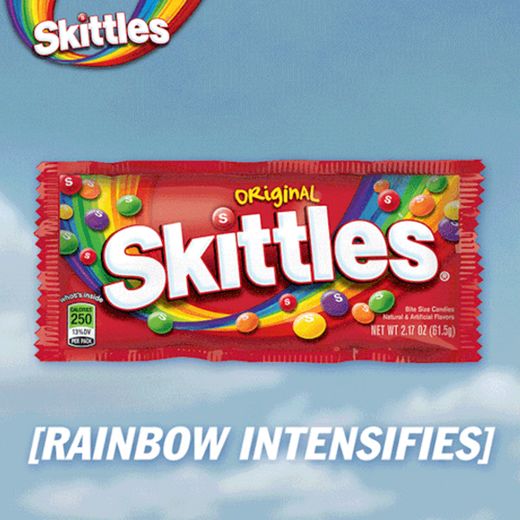 Experience the Rainbow. Taste the Rainbow.