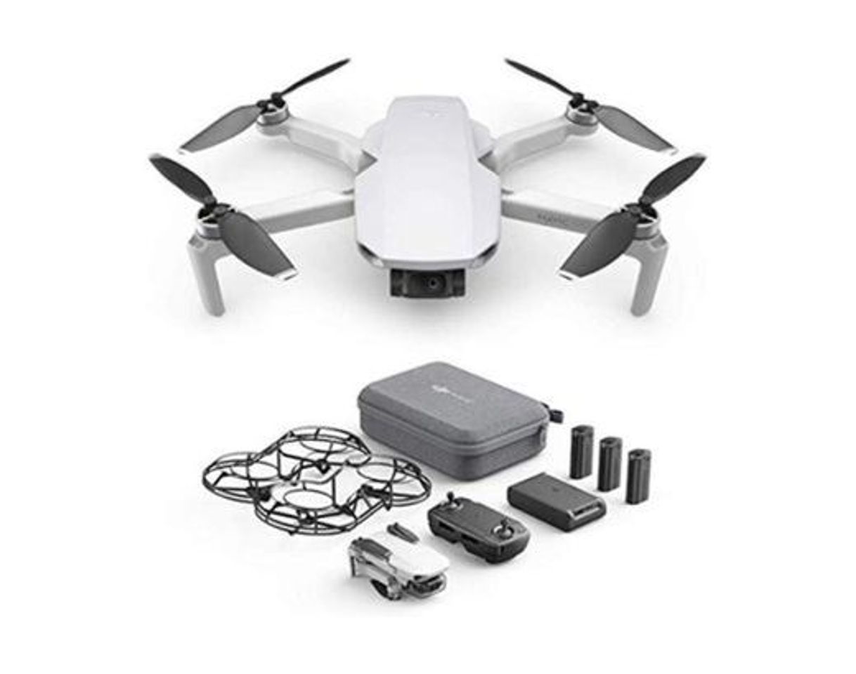 Electronic DJI Mavic Mini Combo, Dron Ultraligero y Portátil, Duración Batería 30 Minutos,