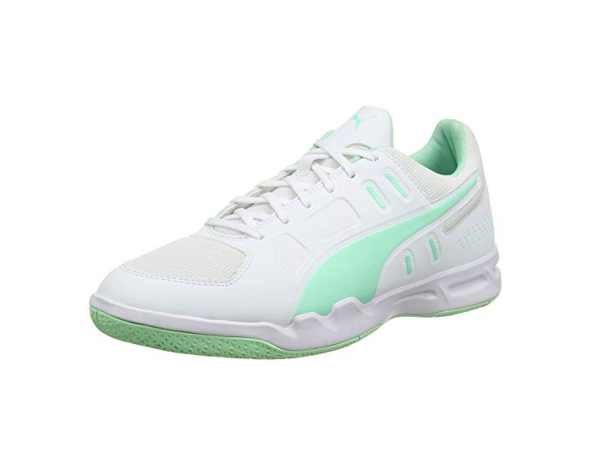 Moda PUMA Auriz Zapatos de Futsal para Hombre,Blanco