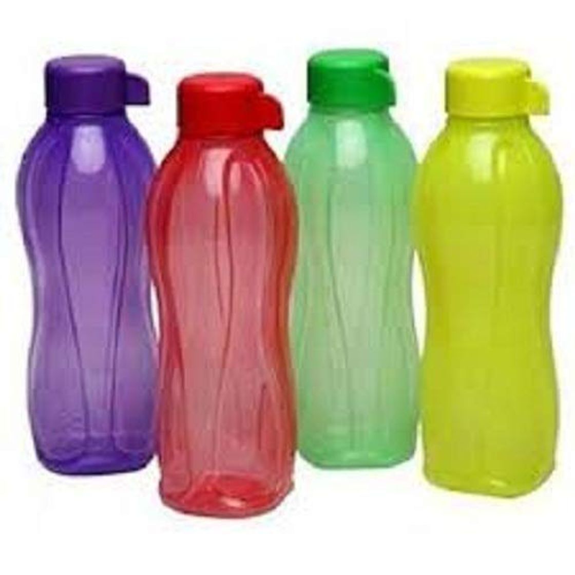 Lugares Stunning Plastic Water Bottle Aqua Safe 500 ML Screw Top