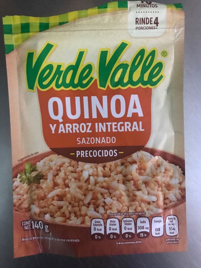 Quinoa con arroz integral verde Valle 