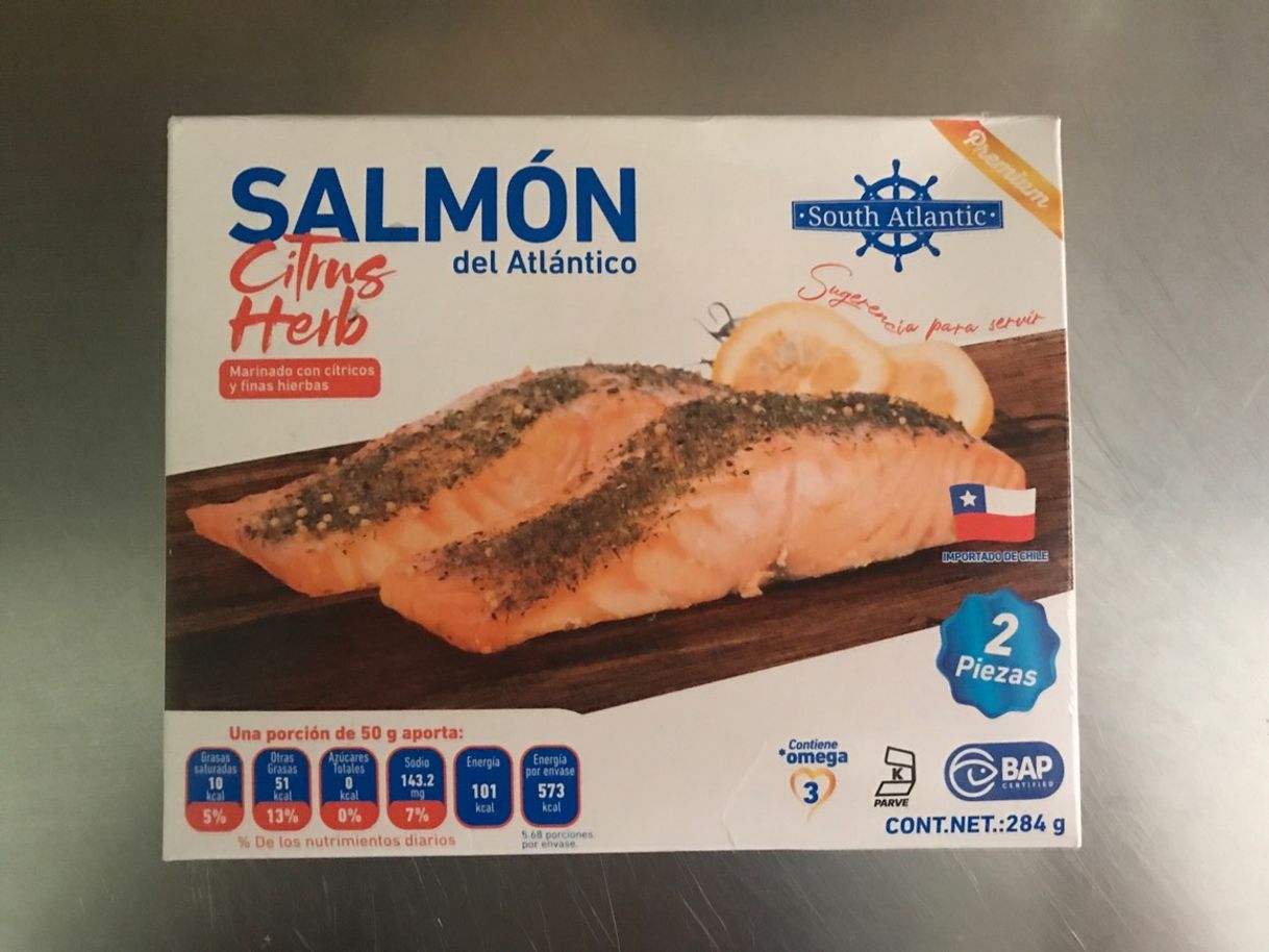 Salmón del atlántico South Atlantic marinado con cítricos