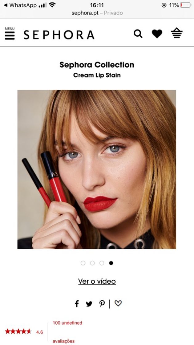 Fashion Cream Lip Stain - Sephora