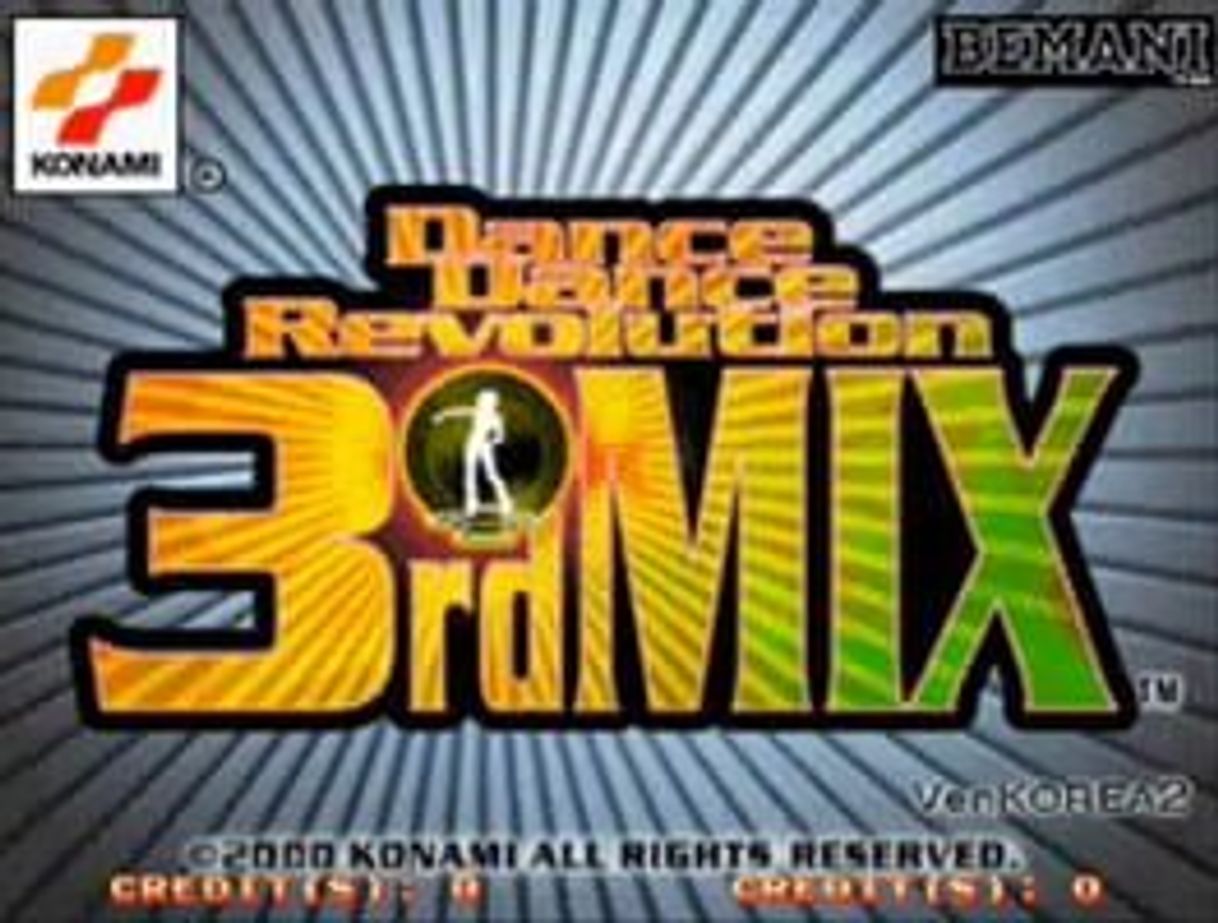 Videogames Dance Dance Revolution 3rdMIX VER.KOREA2