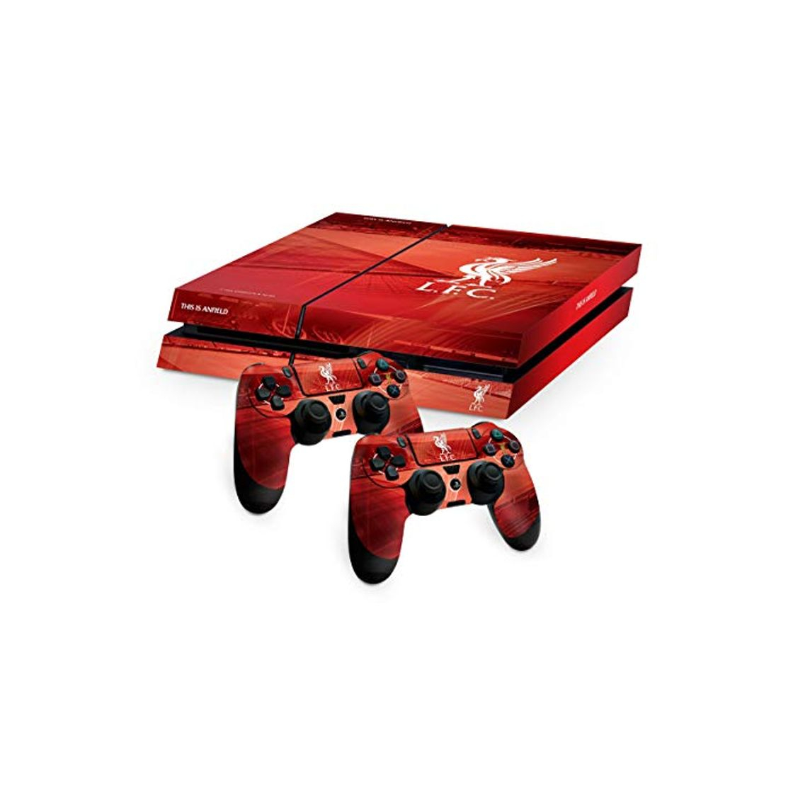 Productos Liverpool FC Playstation 4 PS4 cojín del regulador rojo y la piel