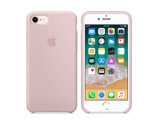 DICAS MOBILE Funda de Silicona para iPhone 7/8, Silicone Case, máxima Calidad,