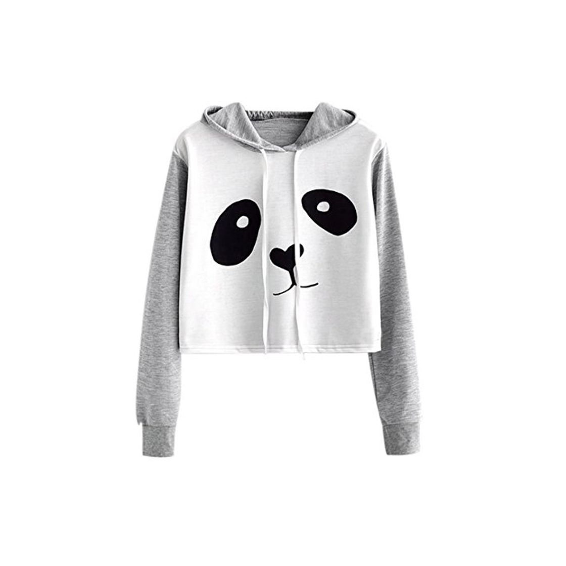 Productos VJGOAL Mujeres otoño Moda Casual Dibujos Animados Lindo Panda Imprimir Costura Color