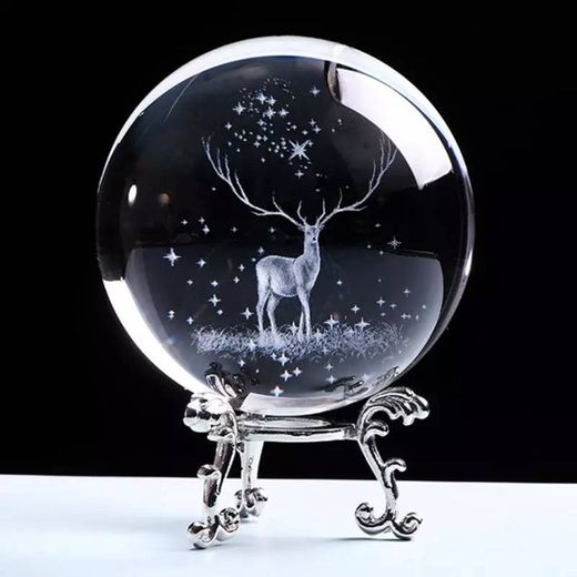 Engraved reindeer