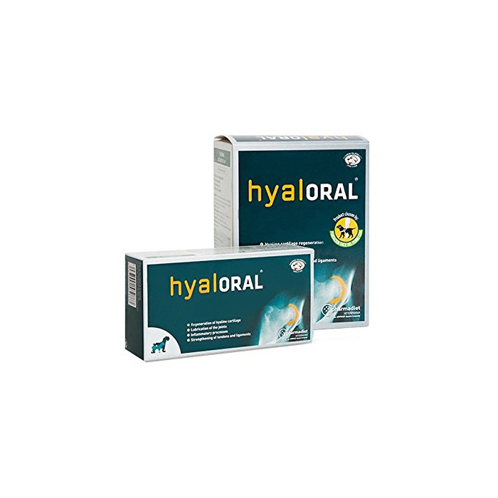 Producto Farmadiet Hyaloral Razas Pequenas y Medias Blísters con 90 Comprimidos