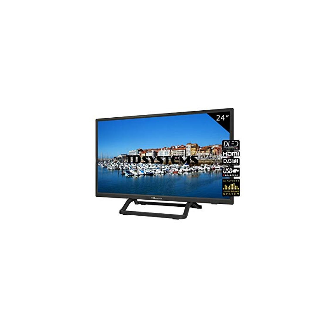 Producto Televisores LED 24 Pulgadas TD Systems K24DLX10H. HDMI