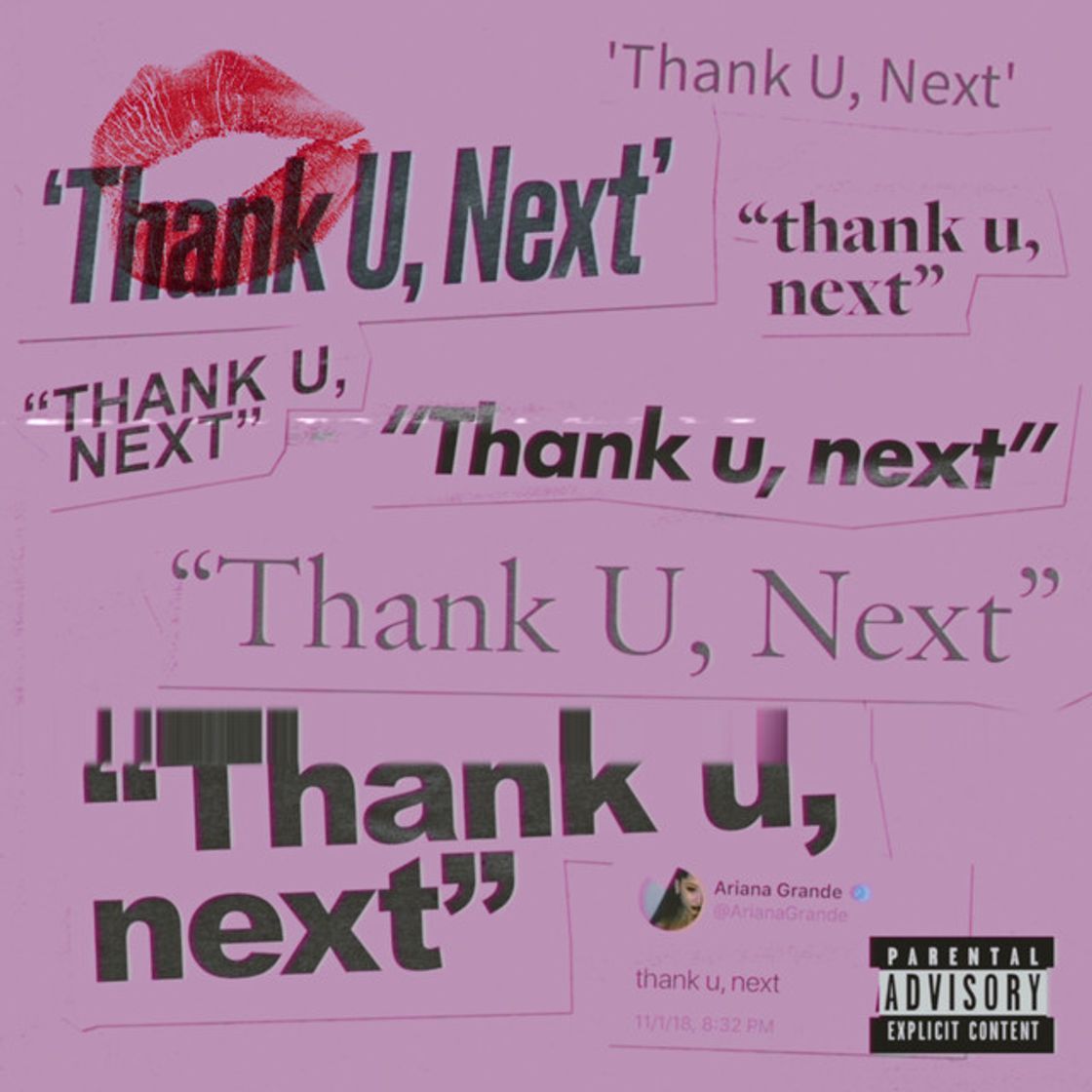 Canción thank u, next