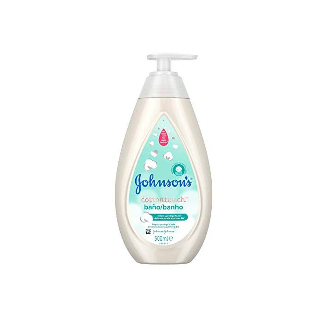 Producto Johnson's Baby Cotton Touch Baño para la Piel Delicada del Recién Nacido