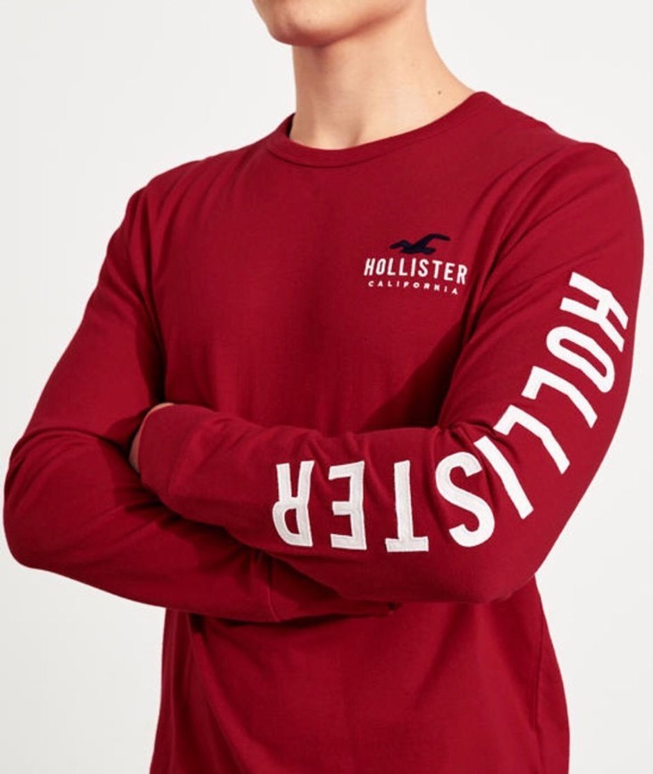 Social Camiseta manga larga hollister 