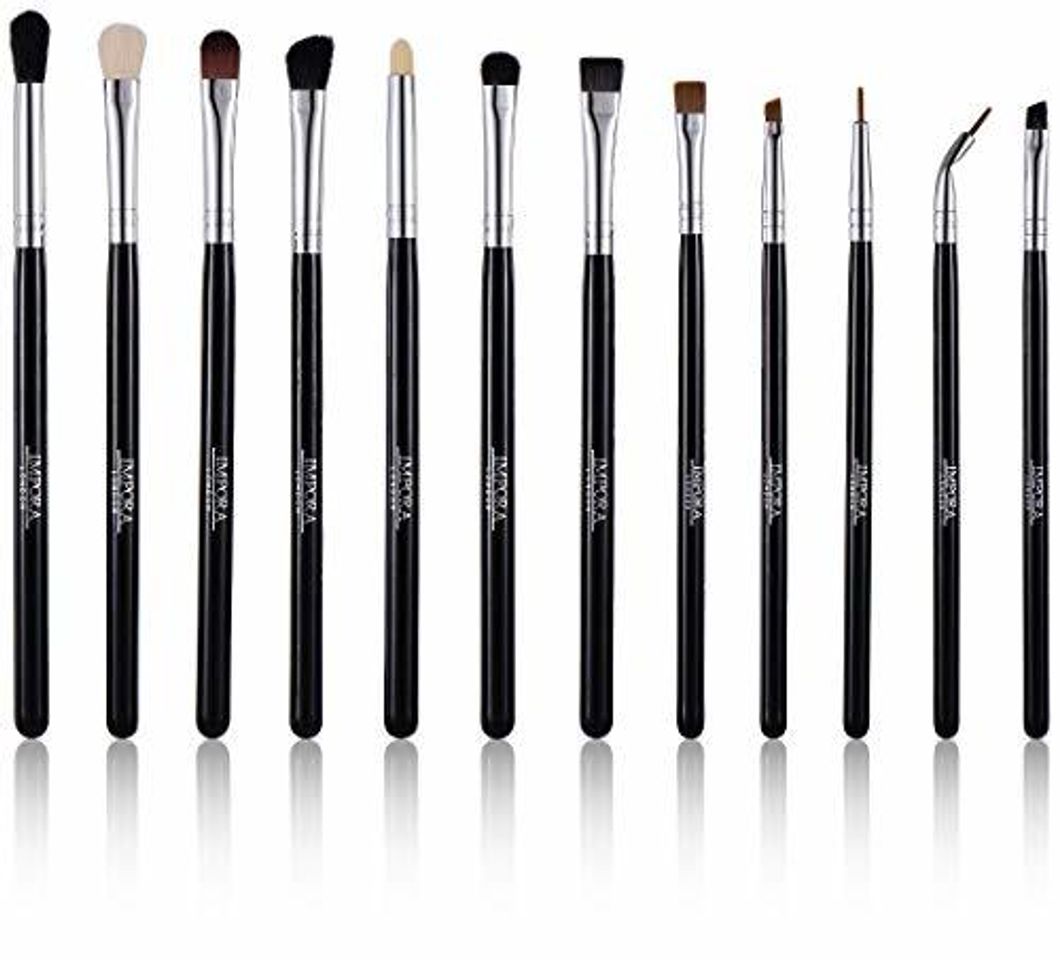Social Set de Brochas para Maquillaje de Ojos por Impora London. Incluye