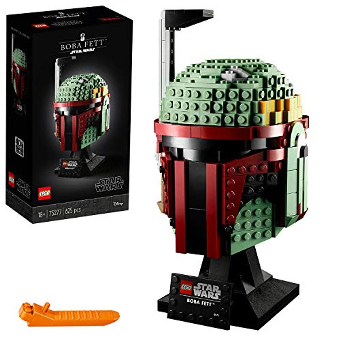 Social LEGO Star Wars - Casco de Boba Fett, Set de Construcción Coleccionable