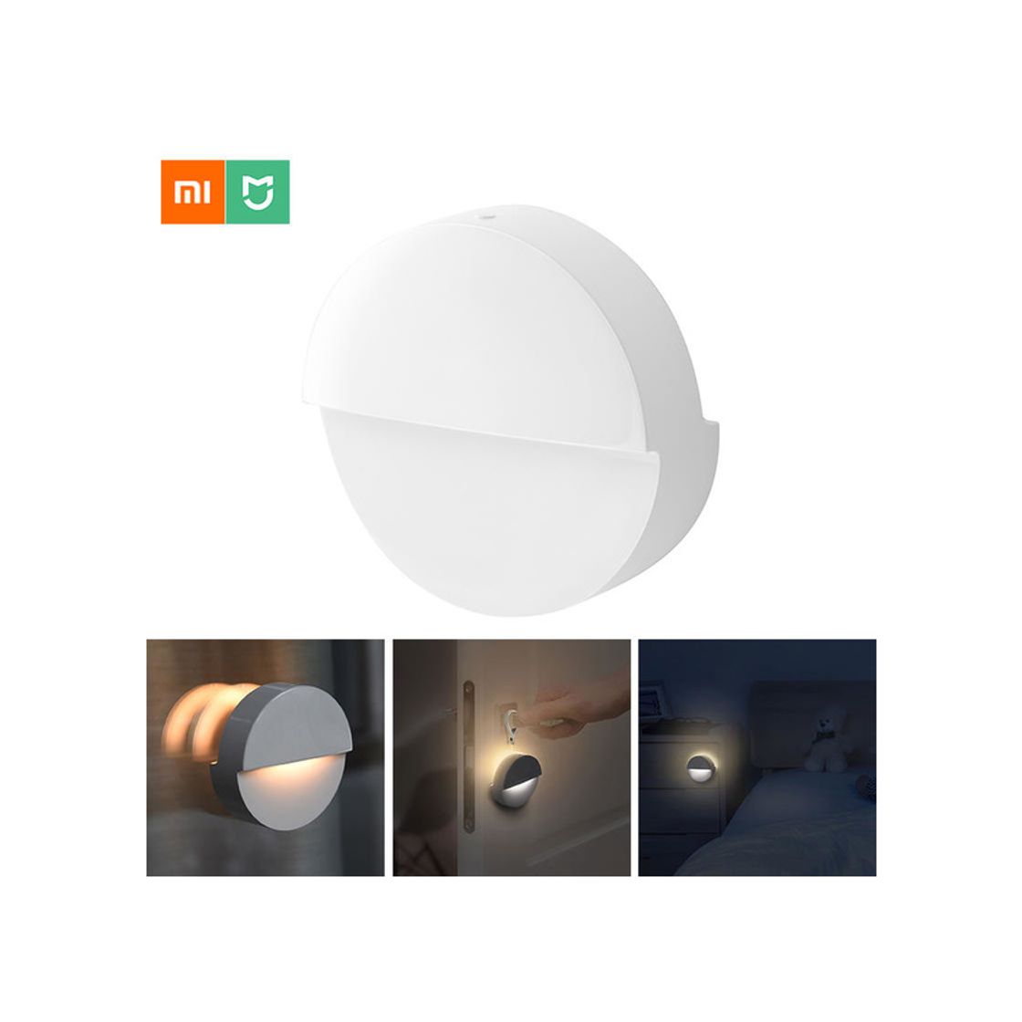Social Xiaomi Mijia Bluetooth LED Smart Night Light - White