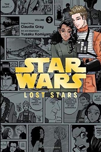 Star Wars Lost Stars: ruled journal for elementary middle or high school