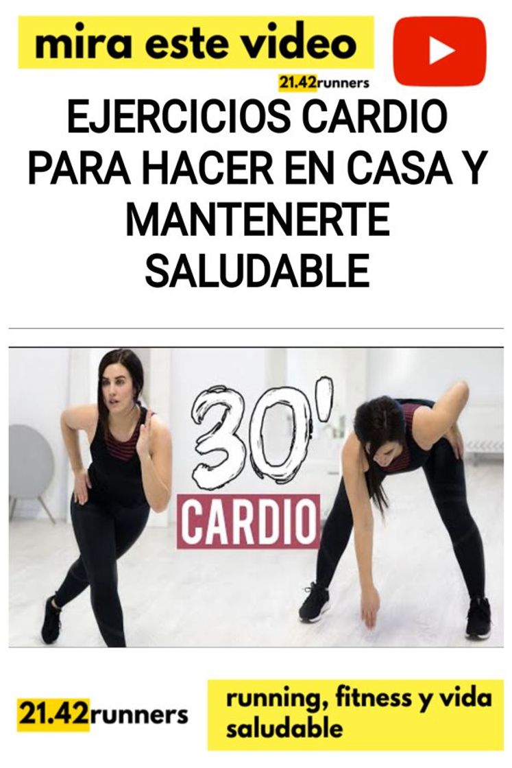 Social CARDIO PARA HACER EN CASA 