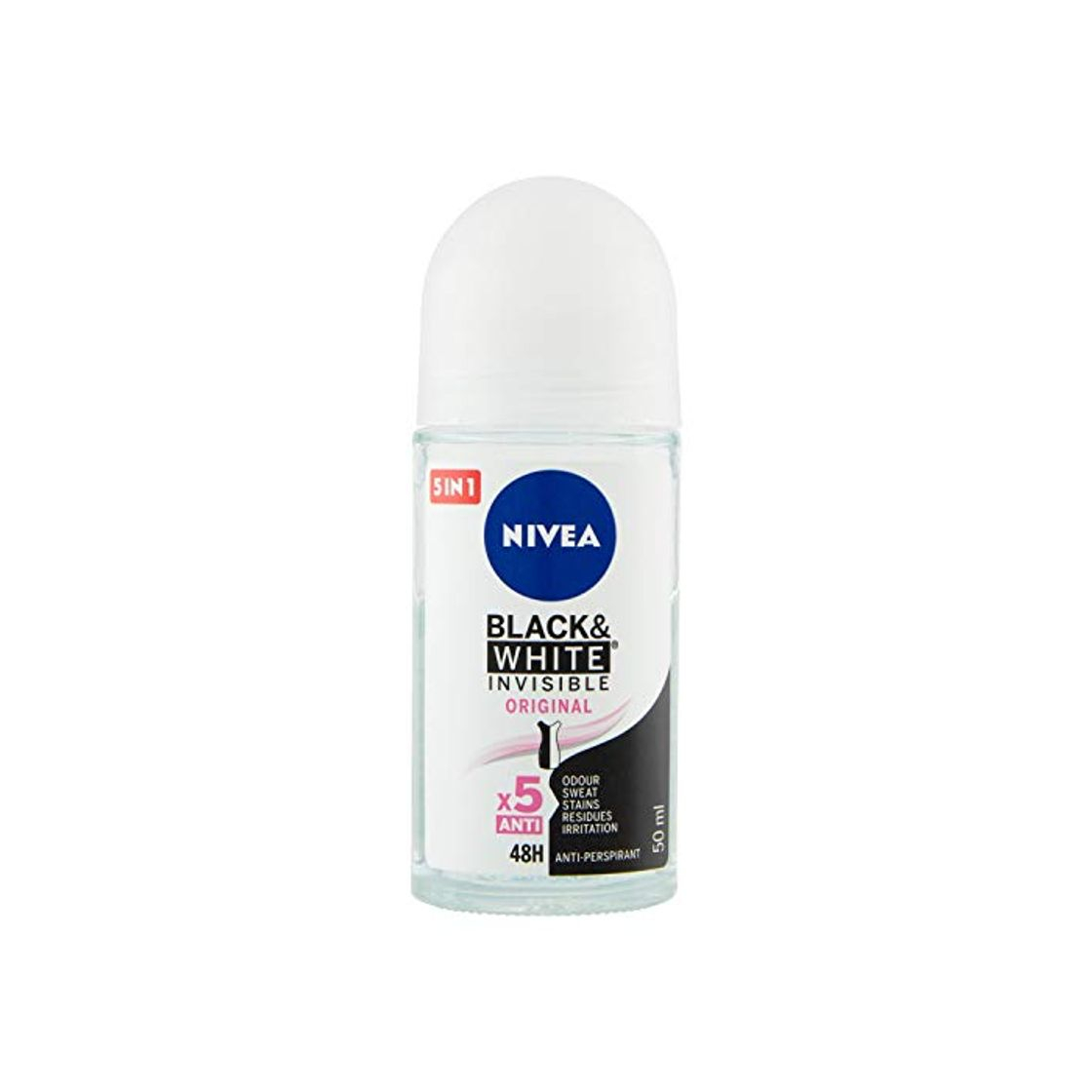 Product Nivea Black & White Invisible Deo Roll-On 50 Ml