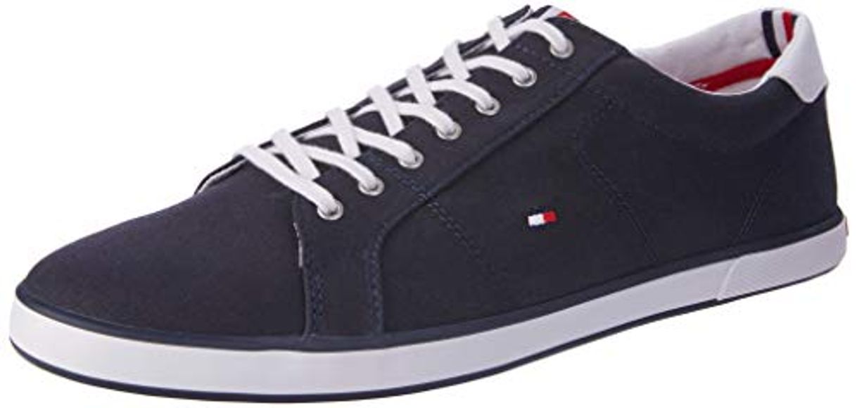 Moda Tommy Hilfiger H2285ARLOW 1D, Zapatillas para Hombre, Azul