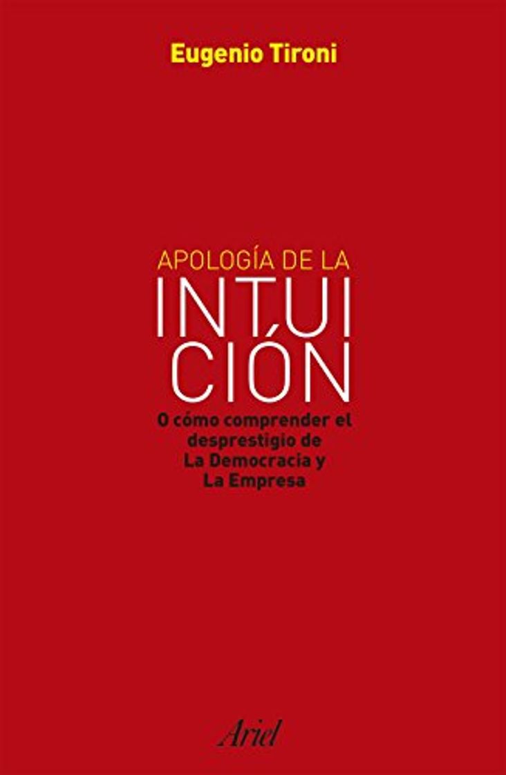 Book Apología de la intuición