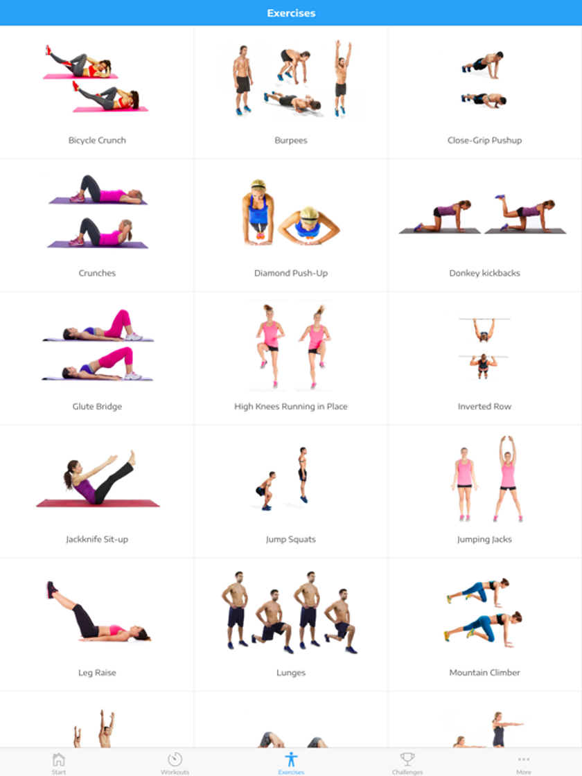 App Home Workout - No Equipment