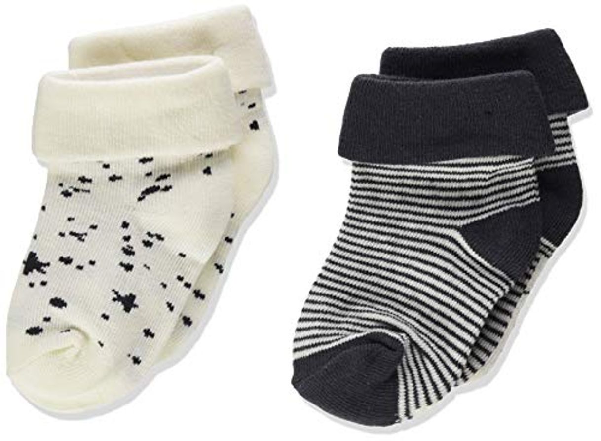 Fashion Noppies U Socks 2pck Jos Calcetines, Marfil