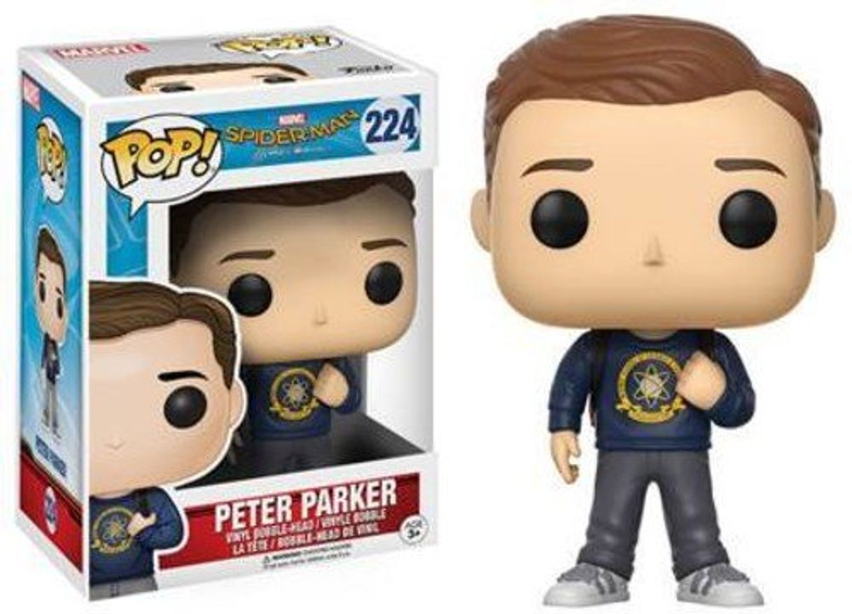 Game Funko - Peter Parker figura de vinilo, colección de POP, seria Spider-Man