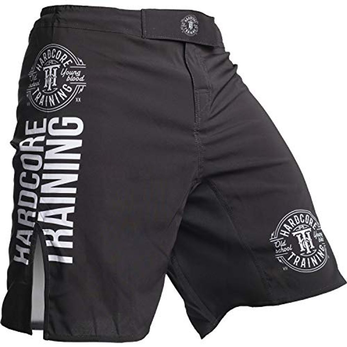 Product Hardcore Training Recruit Fight Shorts Hombre Pantalones Cortos MMA BJJ Boxeo Grappling Fitness No Gi