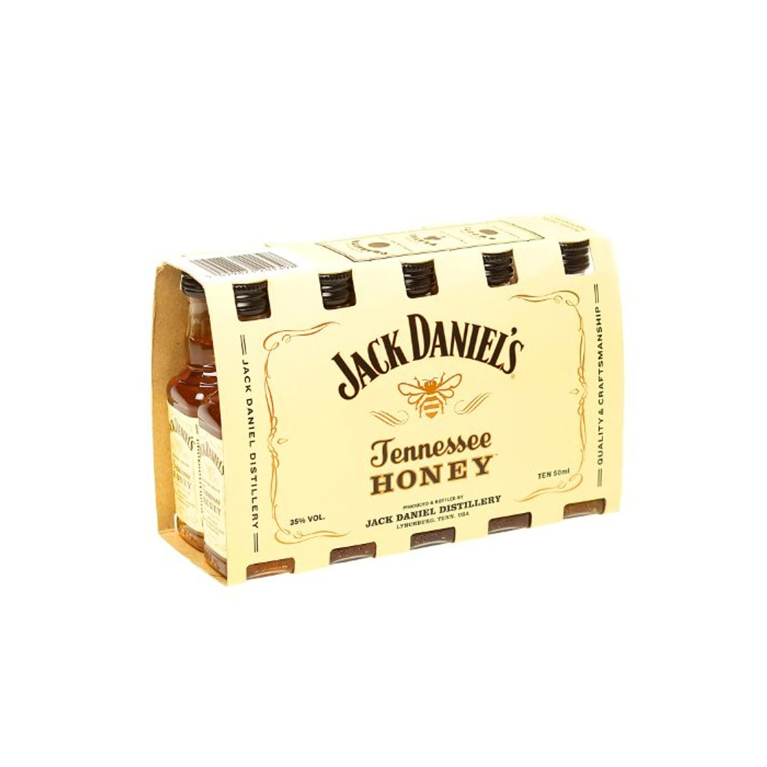 Productos Jack Daniel's Original Recipe Tennessee Honey Liqueur 5cl Miniature