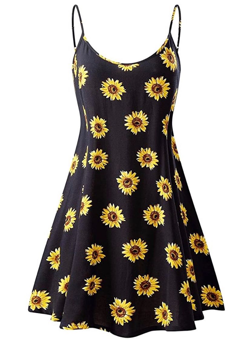 Social Women's Sleeveless Adjustable Strappy Summer Dress