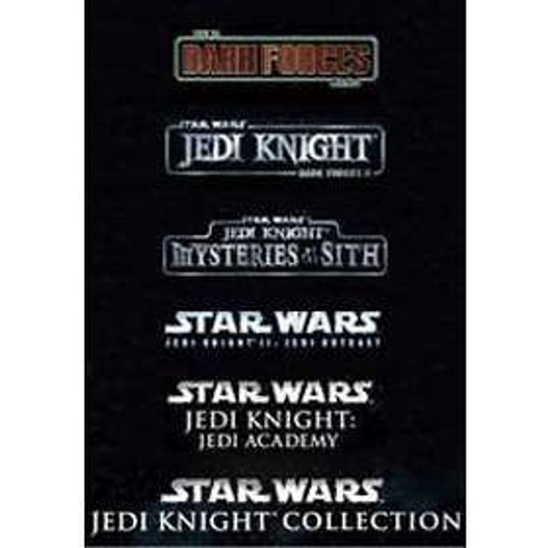 Videojuegos Star Wars Jedi Knight Collection